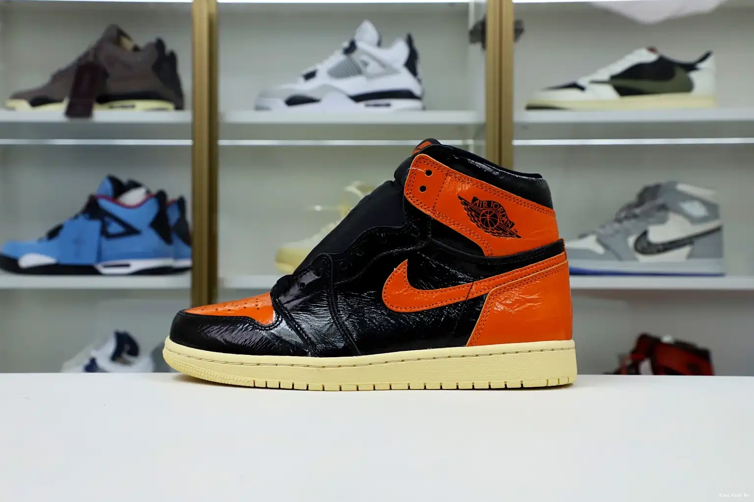 BACKBOARD RETRO AIR OG JORDAN HIGH 1 Kimikick 'SHATTERED 3.0' 0530
